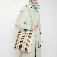 Small Highlands Shoulder Bag in Light beige - Women | Burberry® Official