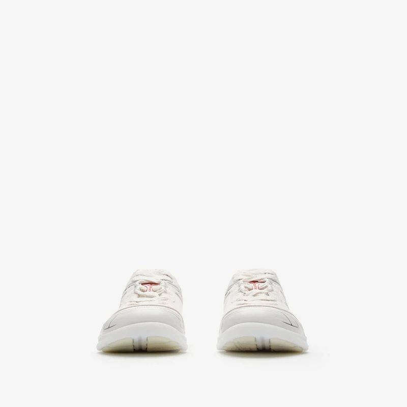 Matrix Sport Sneakers in Silver/white - Men | Burberry® Official