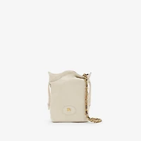 Reversible Horseshoe Chain Pouch in Soap beige/sand beige - Women, Nylon | Burberry® Official