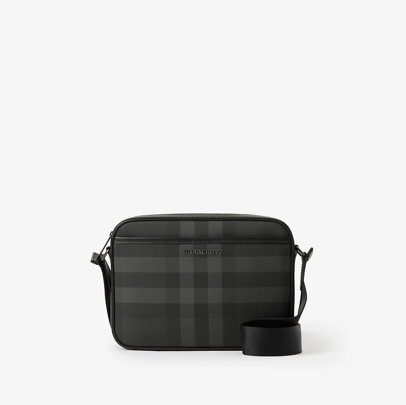 Muswell Bag in Charcoal grey - Men, Cotton, Technical | Burberry® Official