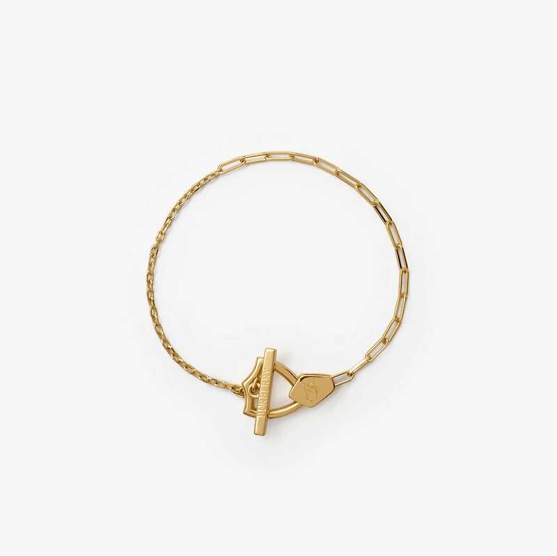 Shield Bracelet​ in Gold - Women | Burberry® Official