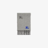 Reversible EKD Check Cashmere Scarf in Mitten grey | Burberry® Official