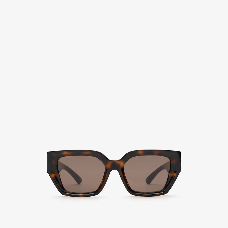 EKD Rectangular Sunglasses in Tortoiseshell - Women | Burberry® Official