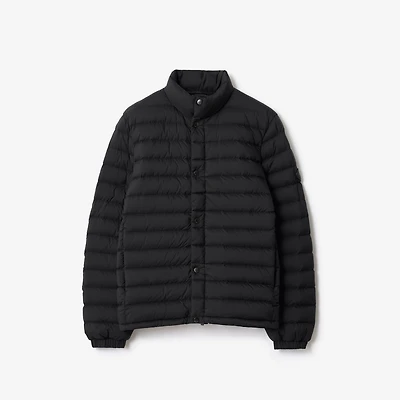 Nylon Puffer Jacket in Black - Men | Burberry® Official