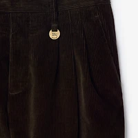 Corduroy Trousers in Clove brown - Men | Burberry® Official