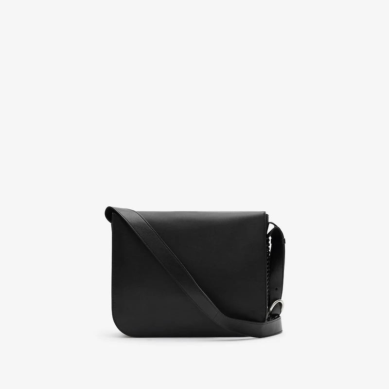 Tavistock Messenger Bag in Black - Men, Leather | Burberry® Official