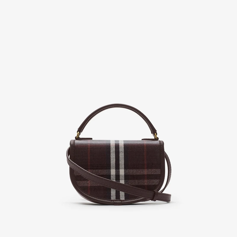 Mini Highlands Bag​ in Mahogany - Women | Burberry® Official