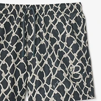 Knot Nylon Swim Shorts in Magnet - Men | Burberry® Official