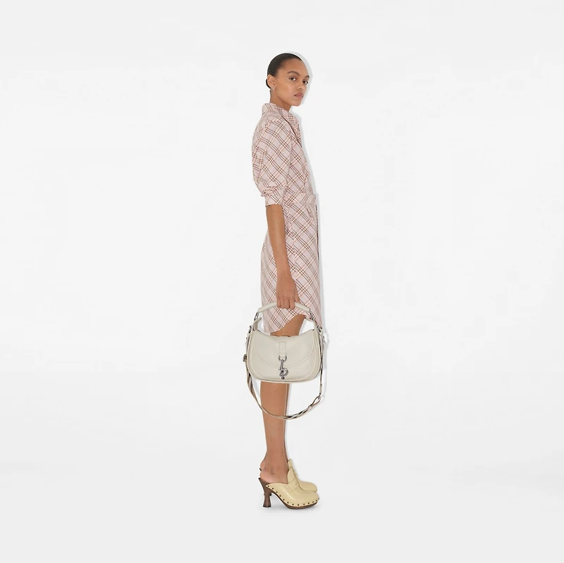 Check Cotton Shirt Dress in Floss - Women | Burberry® Official