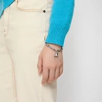 Charm Chain Bracelet​ in Silver - Women | Burberry® Official