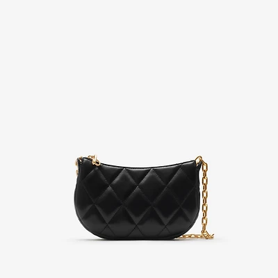Rocking Horse Chain Pouch in Black/gold - Women | Burberry® Official