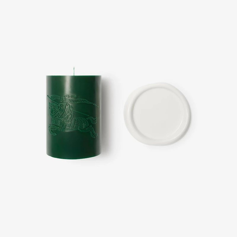 Ivy and Sandalwood Candle in Ivy green | Burberry® Official