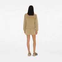 Nylon Cotton Jacket in Cracker - Women | Burberry® Official