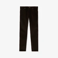 Corduroy Trousers in Clove brown - Men | Burberry® Official