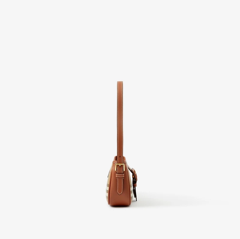 Check Sling Bag in Briar brown - Women | Burberry® Official