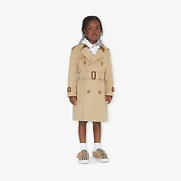 Gabardine Trench Coat in Honey | Burberry® Official