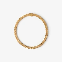 Shield Infinity Necklace in Gold/clear - Women | Burberry® Official