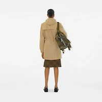 Nylon Cotton Parka in Cracker - Women | Burberry® Official