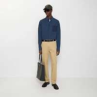 Cotton Twill Chinos in Hamper beige - Men | Burberry® Official