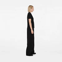 Logo Cotton T-shirt in Black