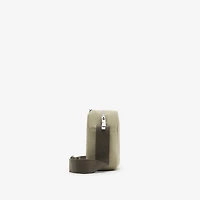 Orkney Crossbody Bag in Light hunter - Men, Nylon, Technical | Burberry® Official