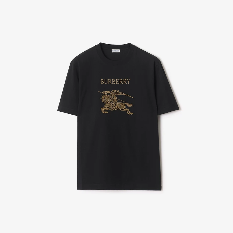 EKD Cotton T-shirt in Black - Men | Burberry® Official