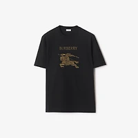 EKD Cotton T-shirt in Black - Men | Burberry® Official