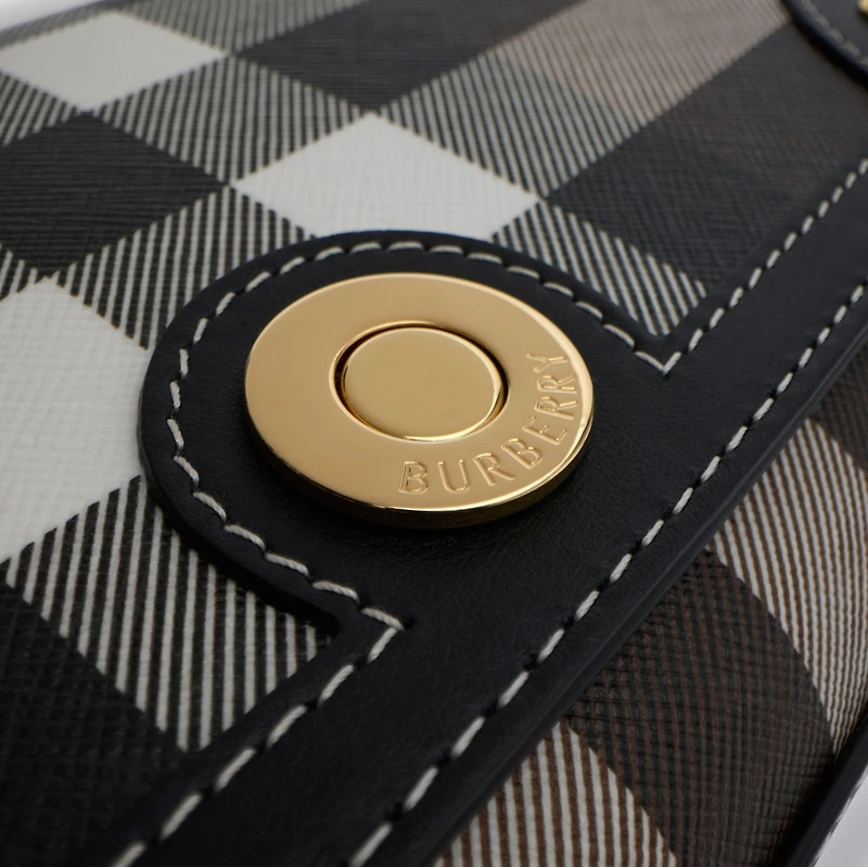 Top Handle Note Bag in Dark birch brown - Women | Burberry® Official