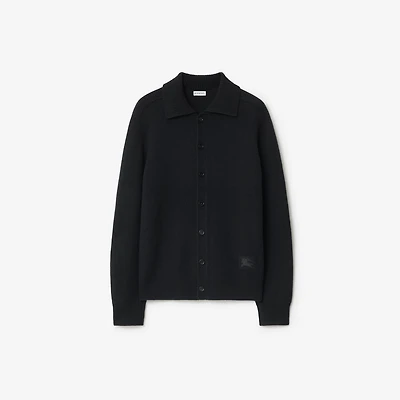 Cashmere Cardigan in Black - Men | Burberry® Official