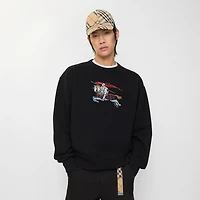 EKD​ Cotton Sweatshirt in Black - Men | Burberry® Official
