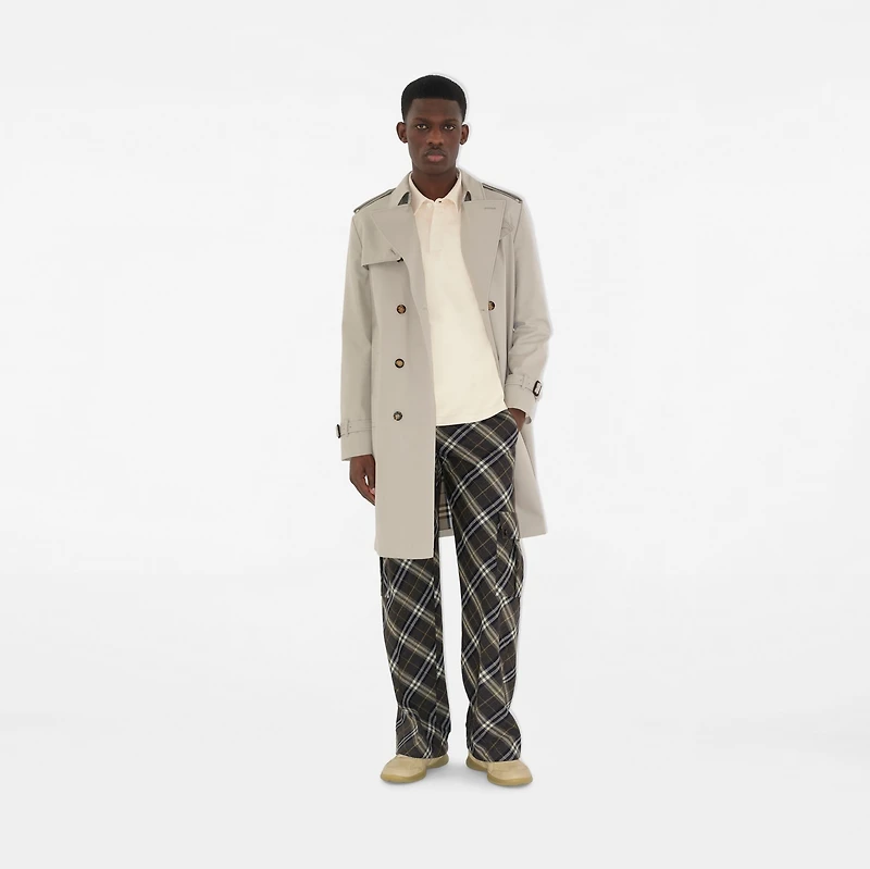 Leather Matrix Sneakers in Stock - Men | Burberry® Official