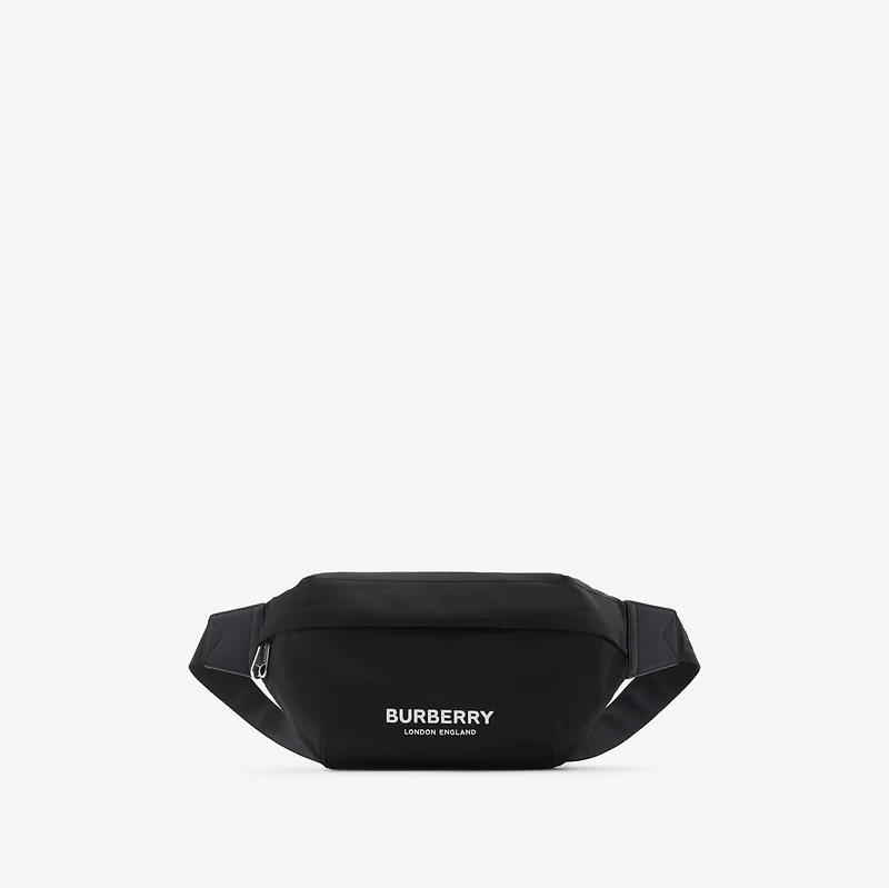 Sonny Belt Bag in Black - Men, Nylon | Burberry® Official