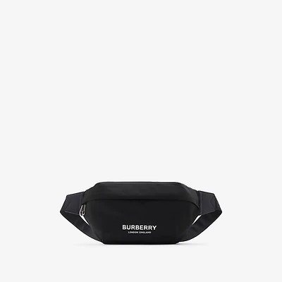 Sonny Belt Bag in Black - Men, Nylon | Burberry® Official