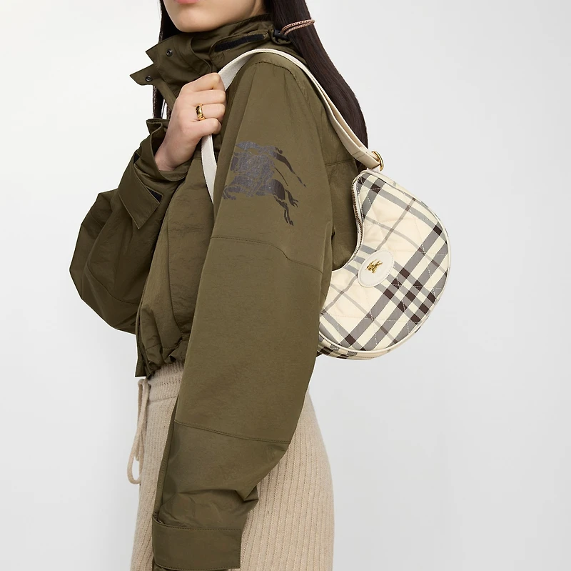 Horseshoe Crossbody Bag​ in Light beige - Women | Burberry® Official