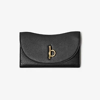 Rocking Horse Continental Wallet in Black - Women | Burberry® Official