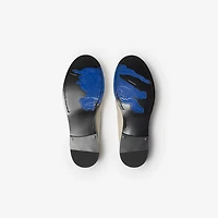 Leather Cadet Loafers in Nutmeg - Women | Burberry® Official