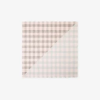 Check Wool Silk Scarf in Bow pink | Burberry® Official