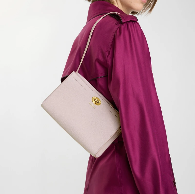 Cotswolds Pouch in Cameo pink - Women, Leather | Burberry® Official
