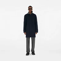 Mid-length Cashmere Car Coat in Navy - Men | Burberry® Official