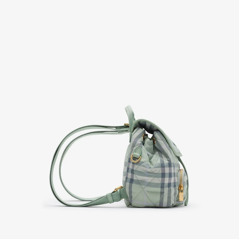 Mini Horseshoe Backpack in Seafoam green - Women | Burberry® Official