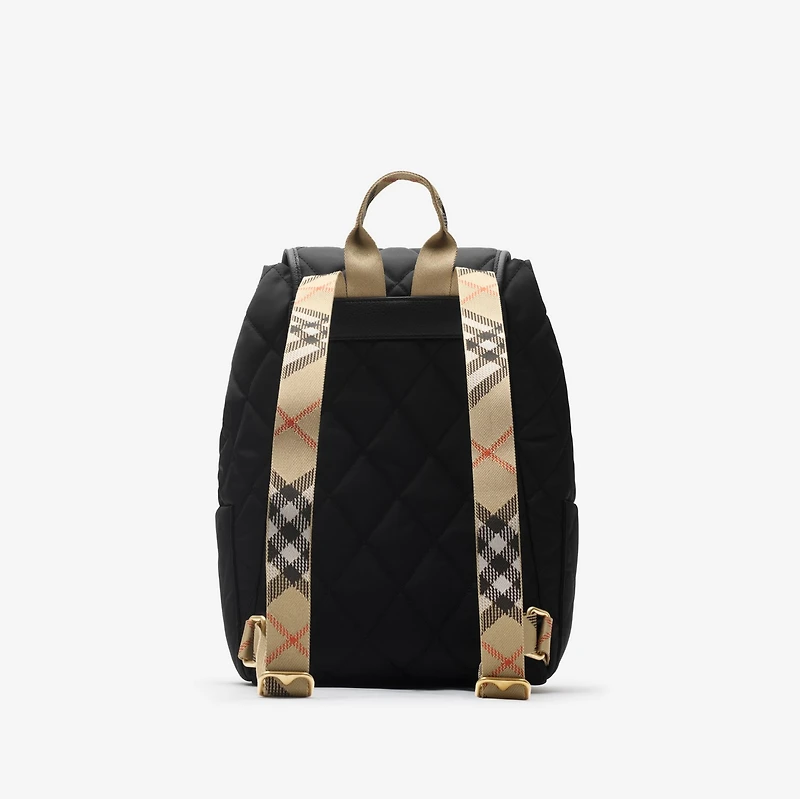 Horseshoe Backpack in Black - Women | Burberry® Official