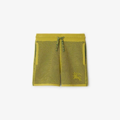 Cotton Nylon Mesh Shorts in Spring | Burberry® Official
