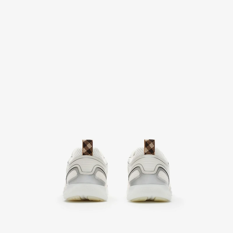 Matrix Sport Sneakers in Silver/white - Men | Burberry® Official