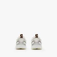 Matrix Sport Sneakers in Silver/white - Men | Burberry® Official