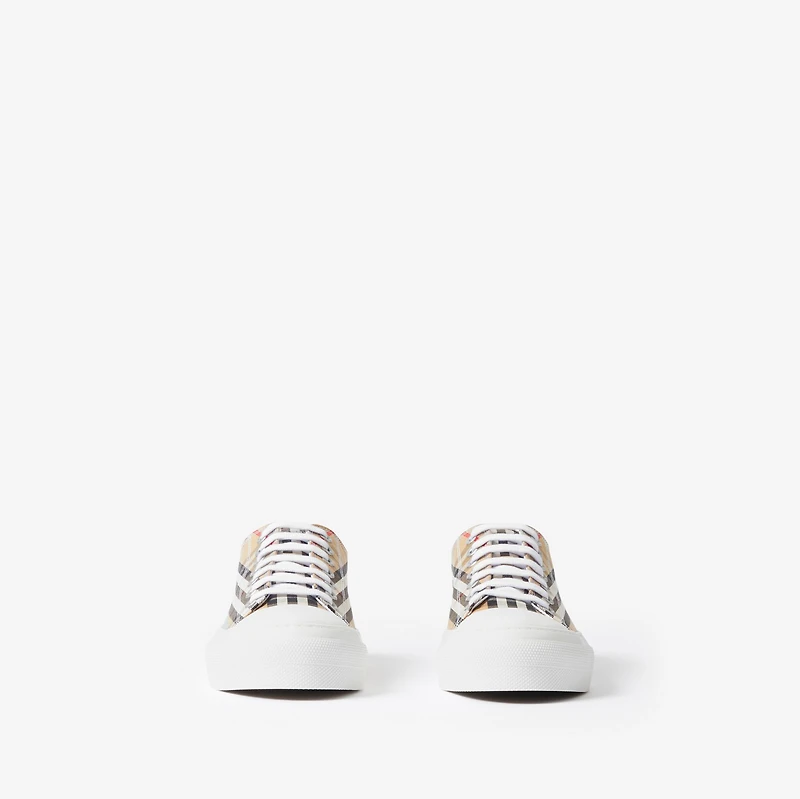 Check Sneakers in Archive beige - Men | Burberry® Official