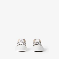 Check Sneakers in Archive beige - Men | Burberry® Official