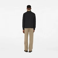 Reversible Quilted Nylon Overshirt in Black - Men | Burberry® Official