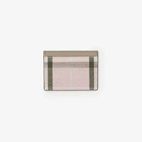 Bloomsbury Zip Wallet & Cardcase​ in Mushroom beige/mallow pink - Women, Leather | Burberry® Official