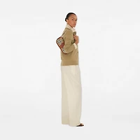 Check Sling Bag in Archive beige/briar brown - Women | Burberry® Official