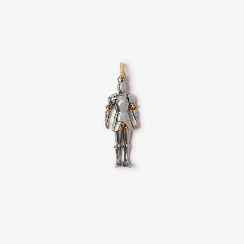 Knight Charm in Silver - Women | Burberry® Official